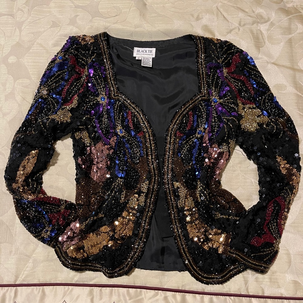 Women’s Vintage beaded jacket